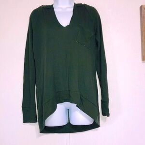 Blue Life Hoodie Green Medium